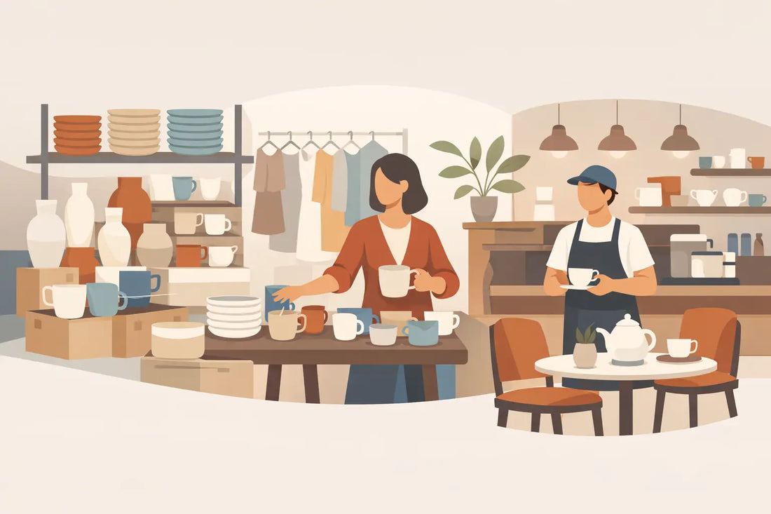 Ceramics Wholesale for Boutiques and Cafés